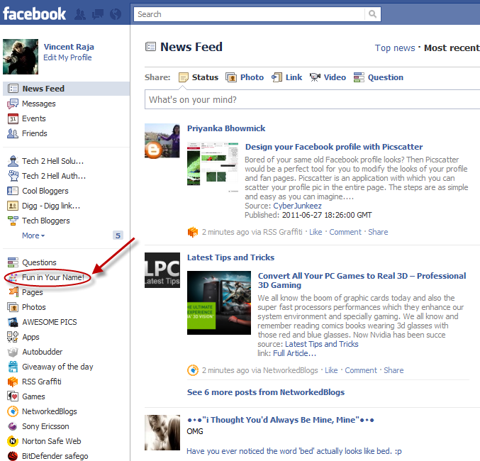 How to remove facebook apps