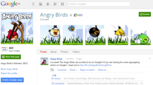Google plus Brand page