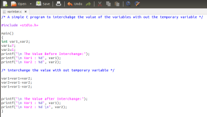 C programming in Ubuntu