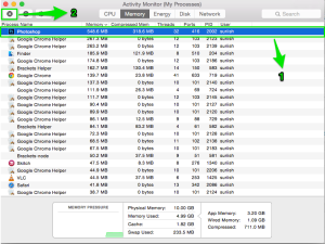 activity monitor mac osx speed