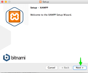 setup step xampp in mac